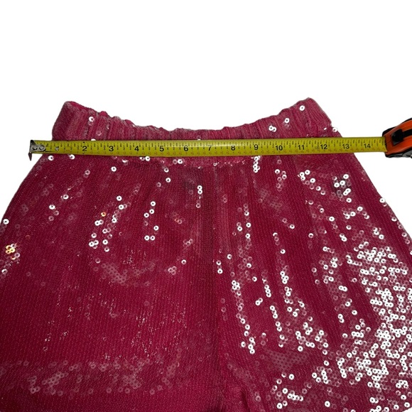NWT EastnWest Label x Free People Pink Sequin Shorts xs - Picture 4 of 9